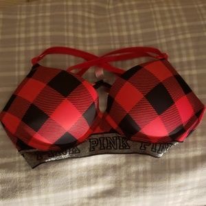 VS Pink Red/black plaid